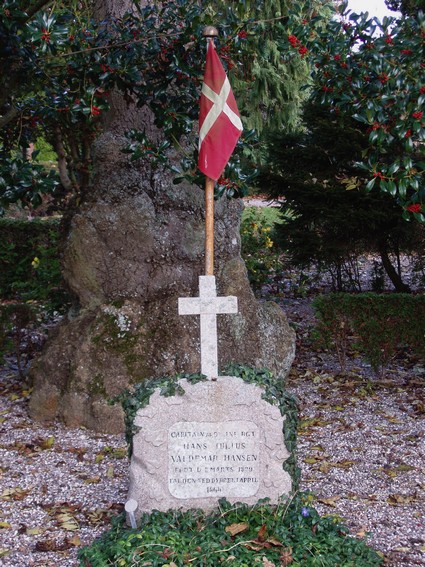 Billede af gravsten på Korsør Kirkegård