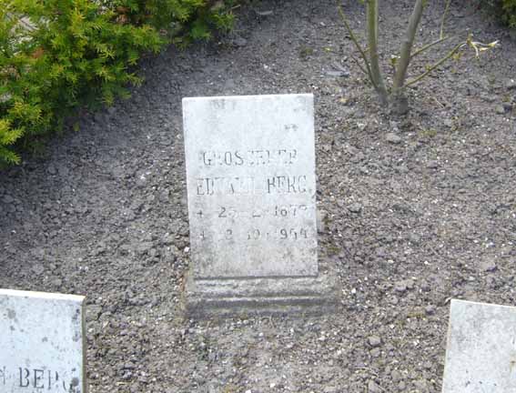 Billede af gravsten på Skive Kirkegård
